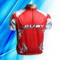 100% Polyester Man′s Short Sleeve Cycling Jersey